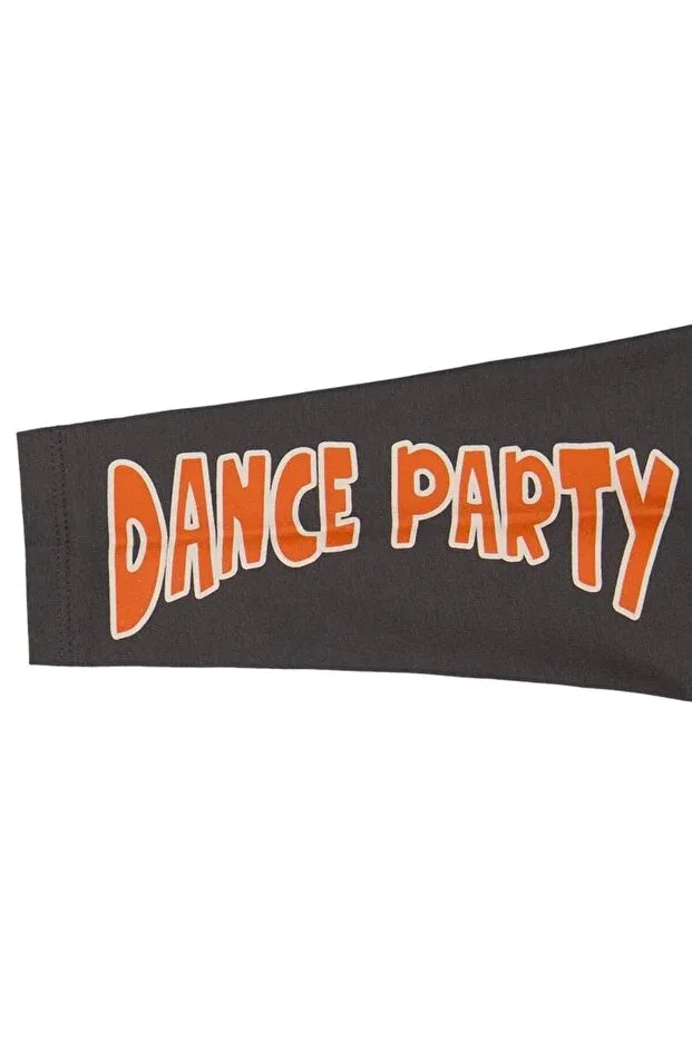 Детские свитшот для мальчиков с принтом Dance Party Printed Civil Boys, Anthracite — фото 2
