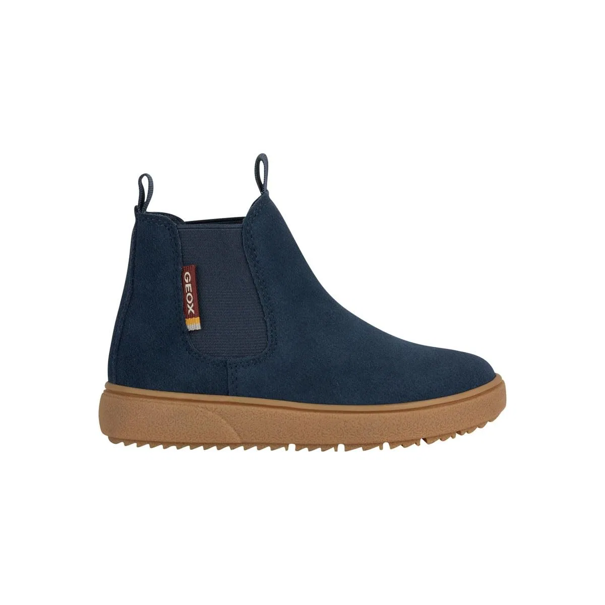 Детские ботинки для мальчиков на шнуровке J Theleven Boy Geox, Blue Navy