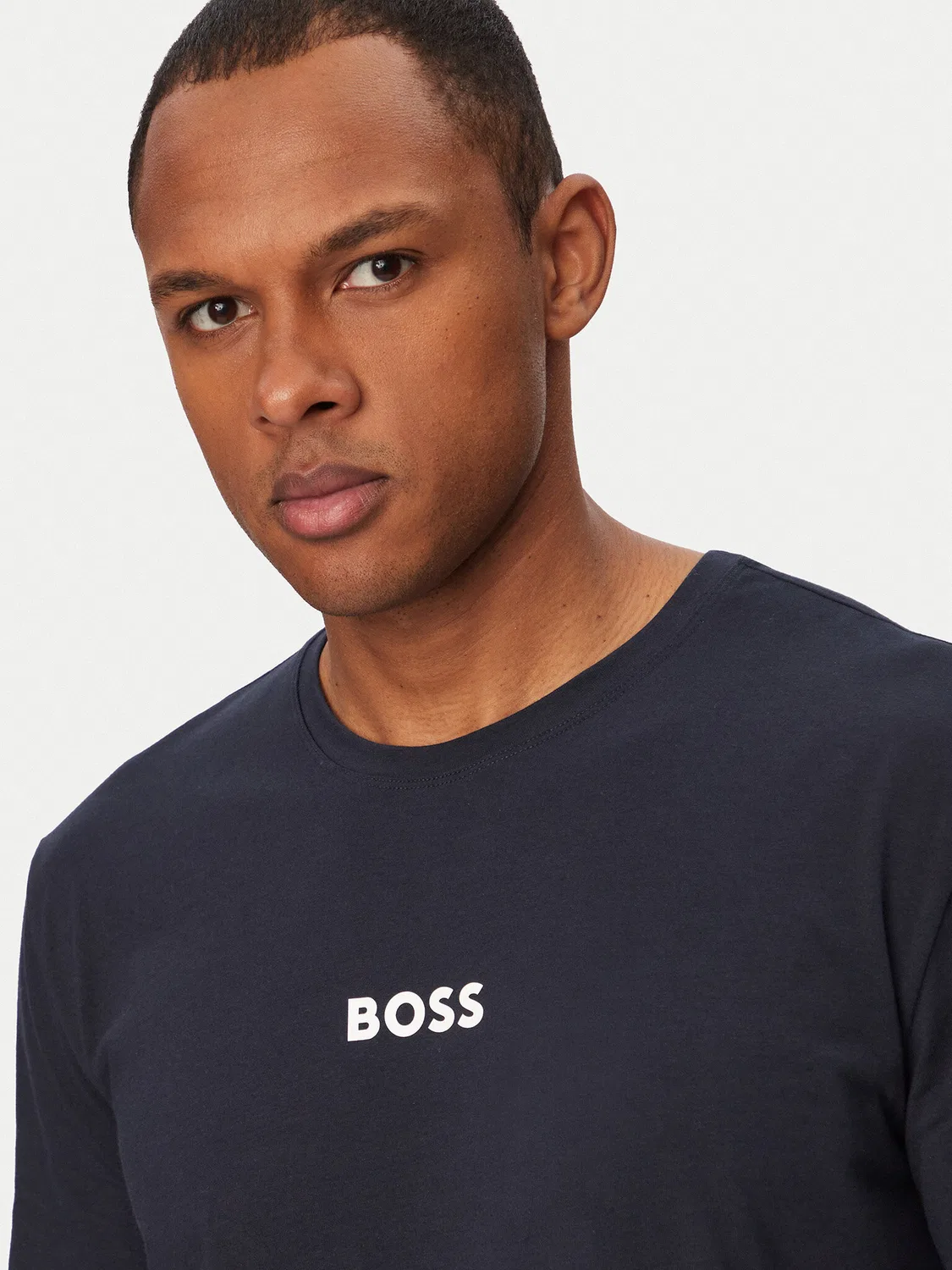 Мужская пижама стандартного кроя Easy Boss, темно-синий — фото 3