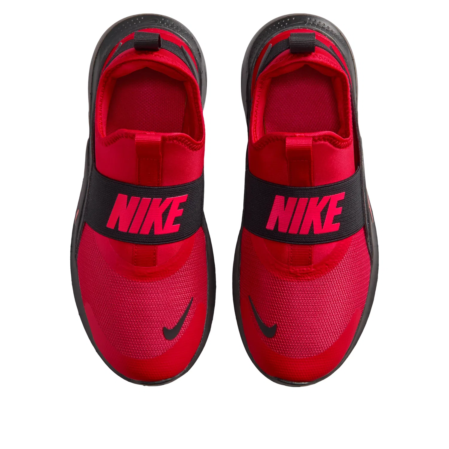 Детские кроссовки с сетчатым верхом Flex Runner 4 'University Red Black' Nike, University Red/Black/Red Orbit — фото 3