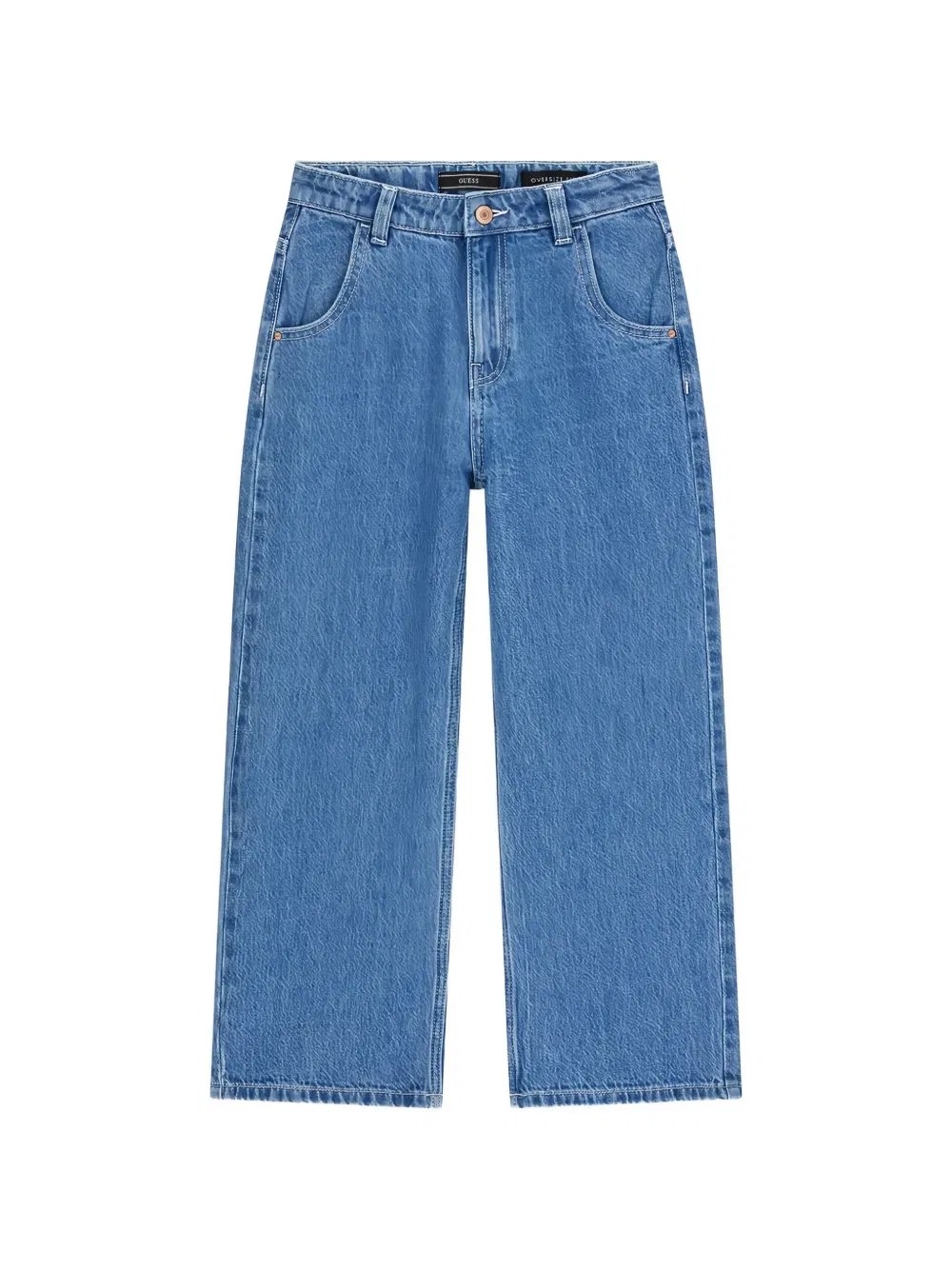 Джинсы оверсайз GUESS USA, синий