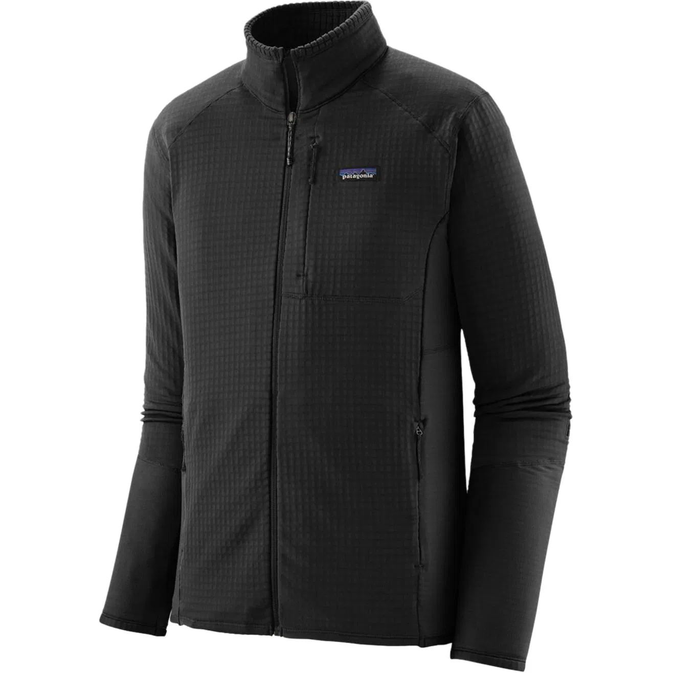 Мужская флисовая куртка с длинным рукавом Patagonia R1, Sage Blue/BLSG — фото 2