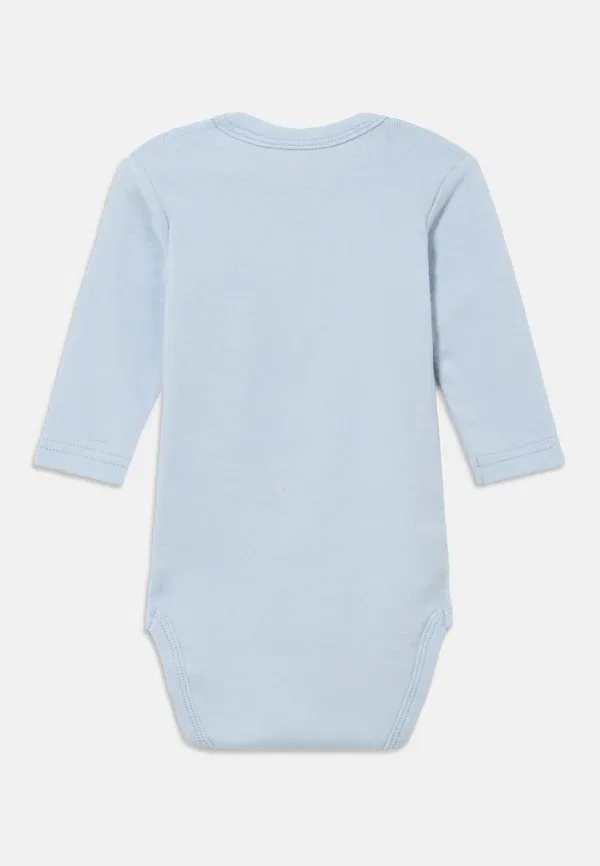 Боди из 100% хлопка Romper 3 pack Name It, серый — фото 2