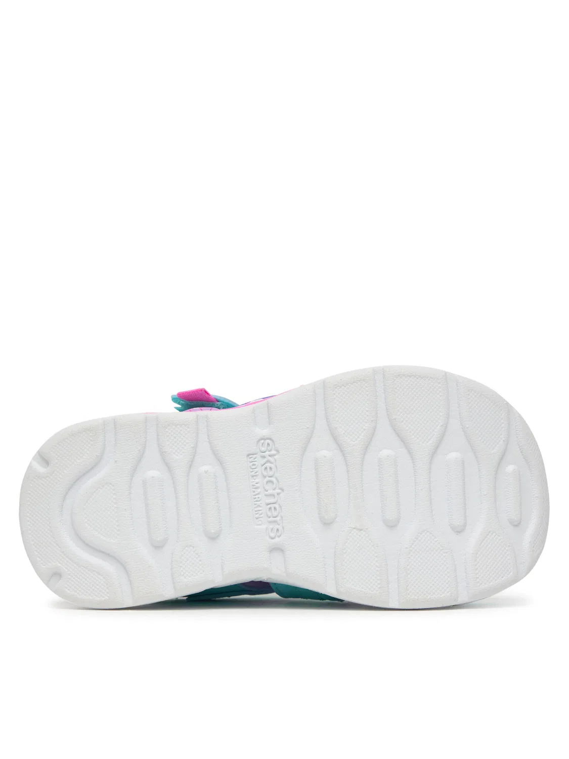 Сандалии для девочки Play Scene Splash Cute Crew Skechers, синий — фото 4