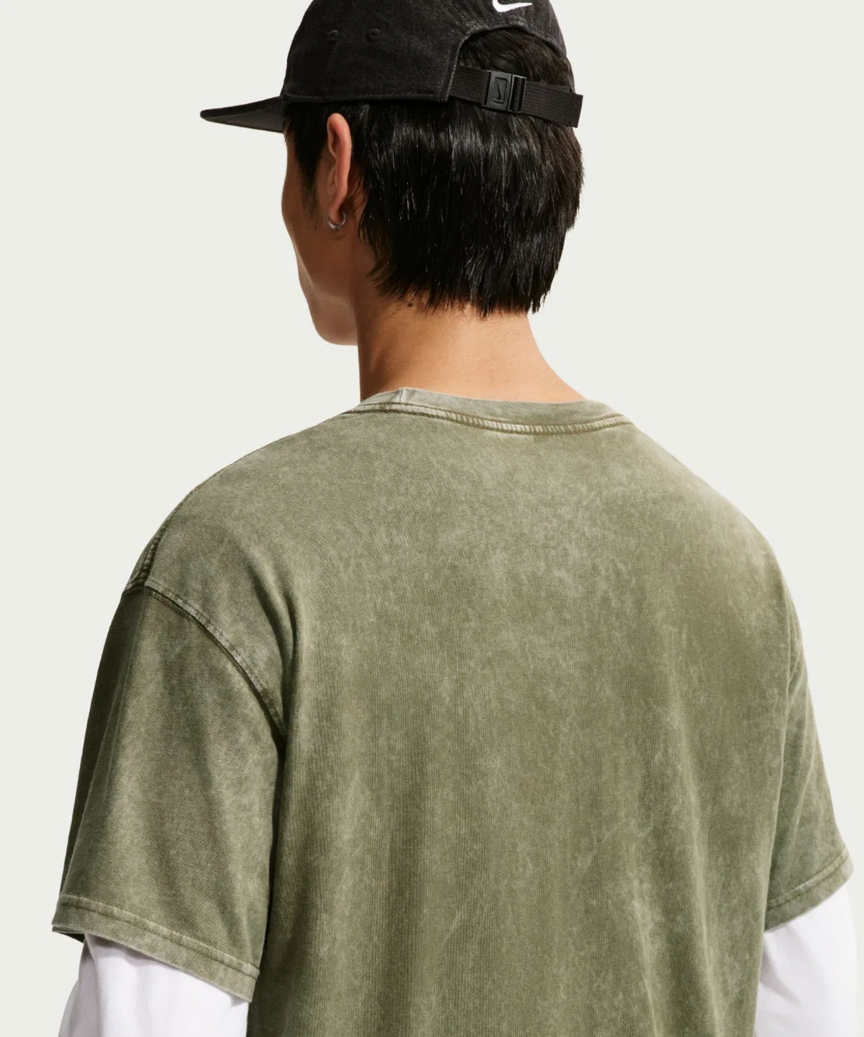 Мужская футболка с принтом Nike Sportswear Max90, Medium Olive — фото 2