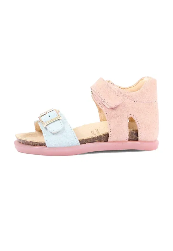 Сандалии кожаные Sandali Walkey, Pink, розовый