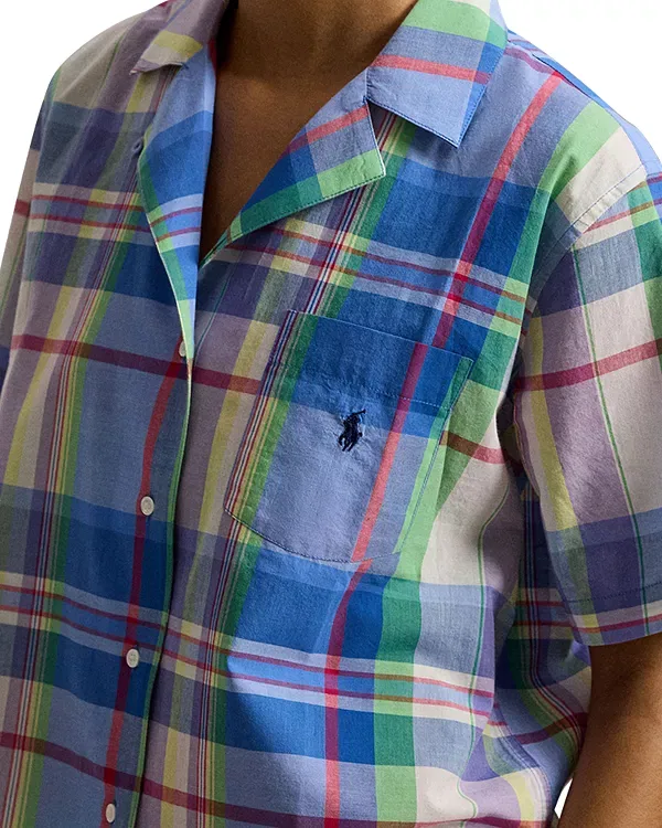 Женская пижама с принтом Polo Ralph Lauren, Madras Plaid — фото 3