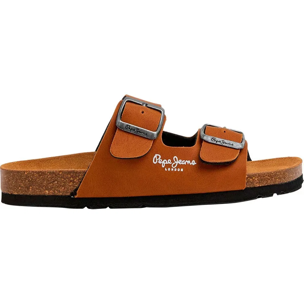 Сандалии Bio Double Kansas Pepe Jeans, коричневый — фото 3