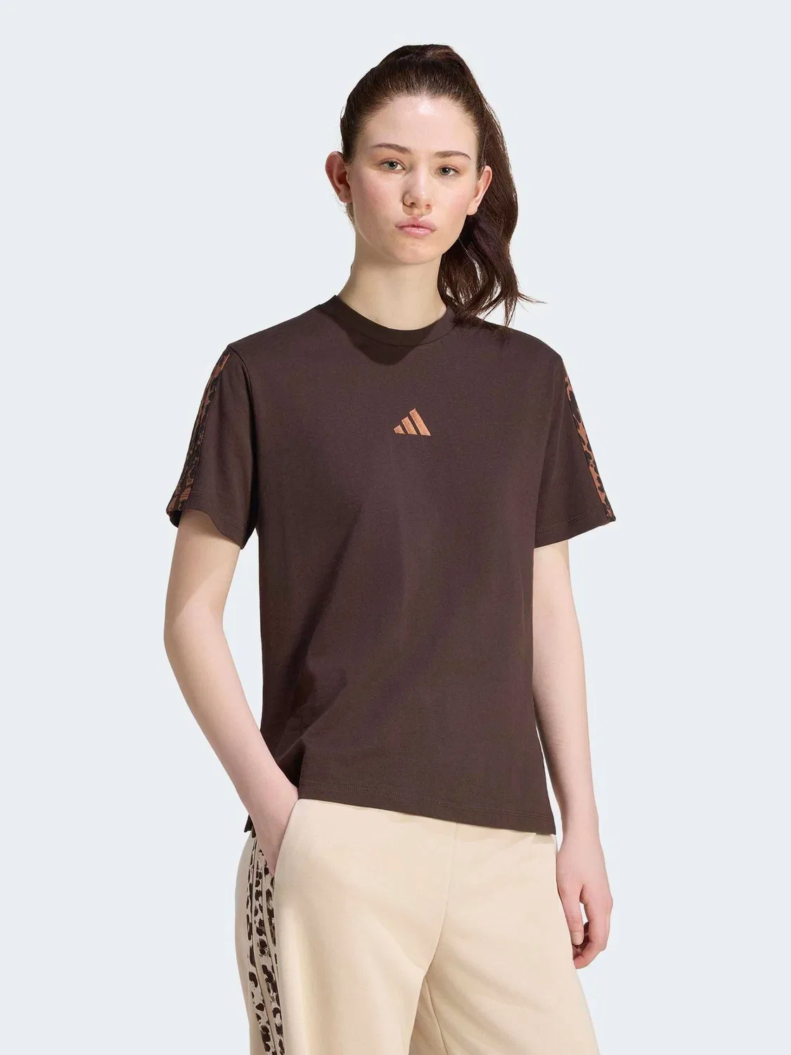 Футболка Animal Essentials 3-Stripes adidas, Animal