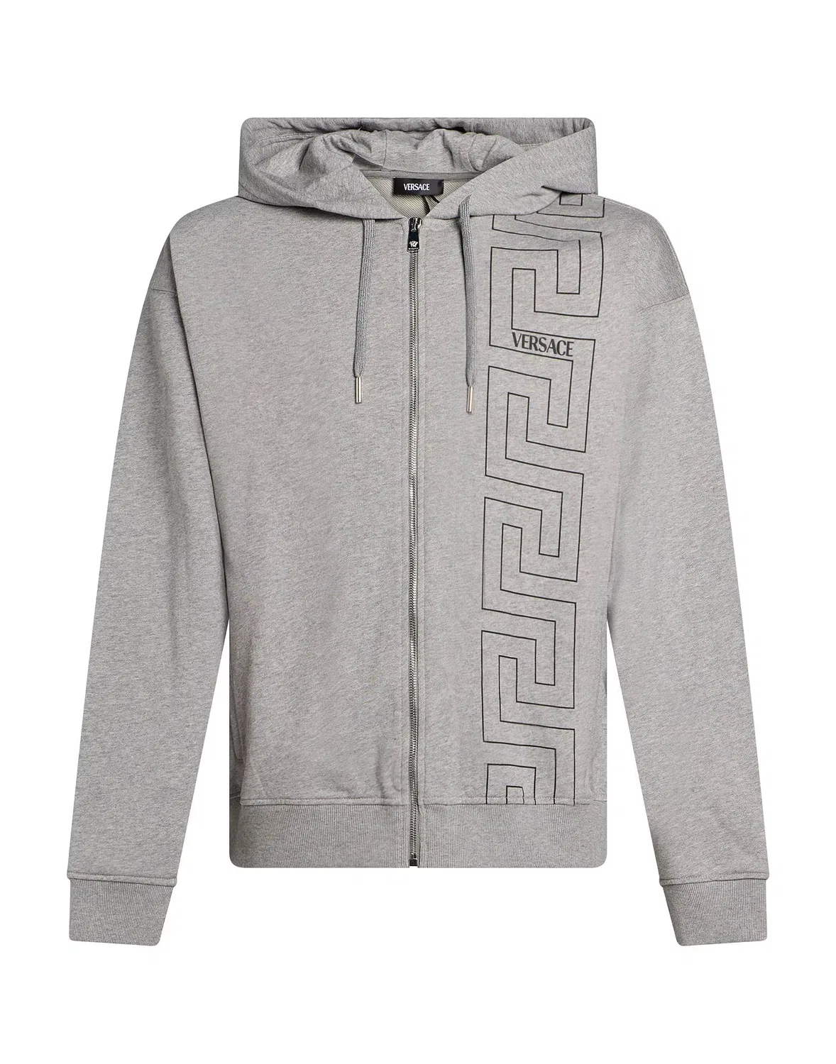 Мужской свитшот с капюшоном Versace, серый