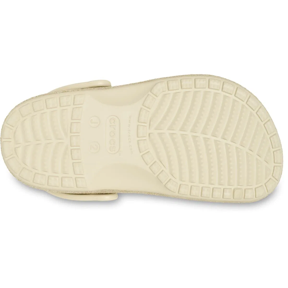 Детские сабо для девочек блестящие Baya Glitter Crocs, Winter White — фото 4