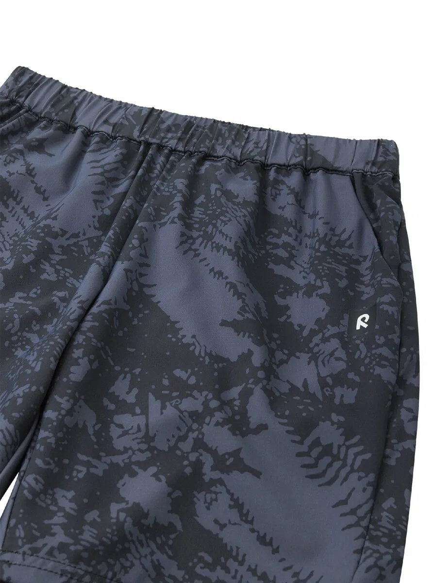 Шорты Reima Regular Pants 'Kenvain' черного цвета — фото 4