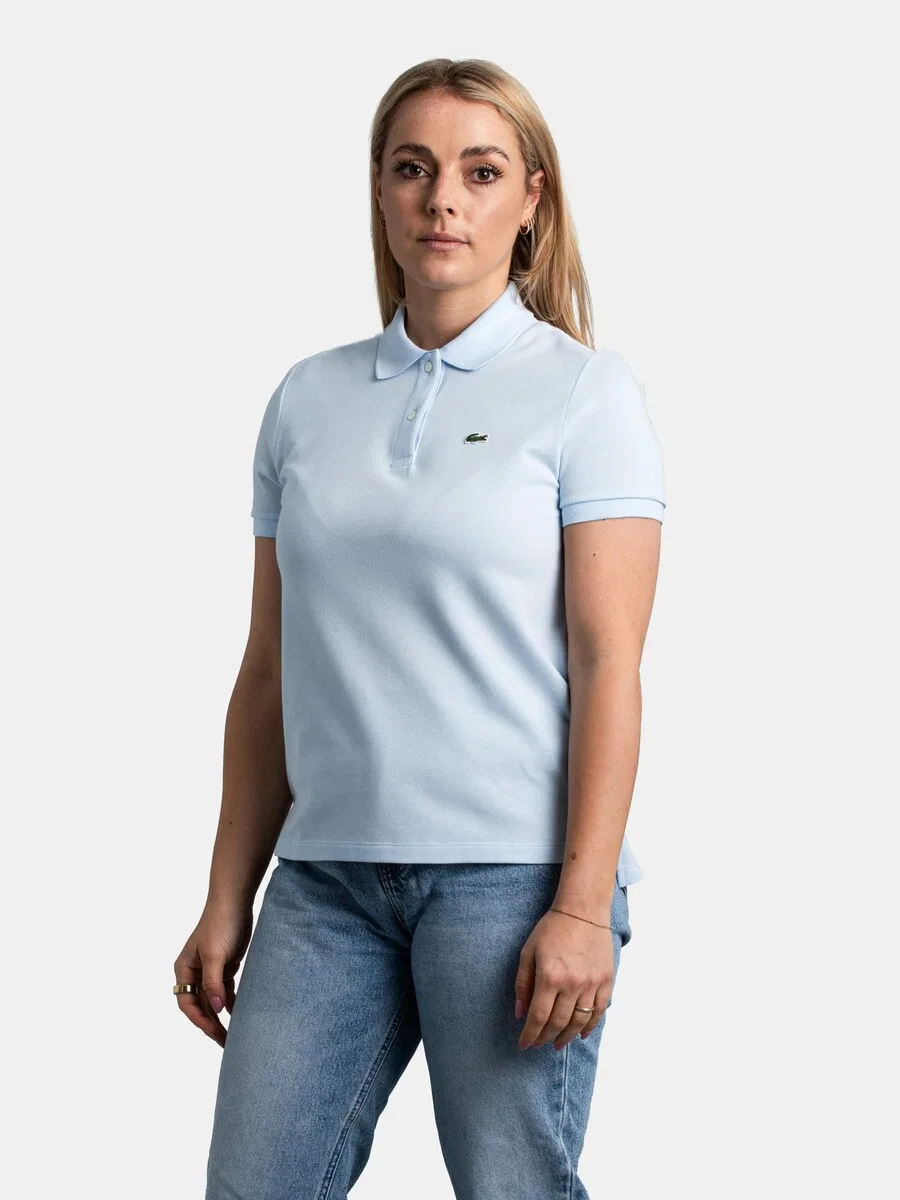 Топ LACOSTE синего цвета — фото 4