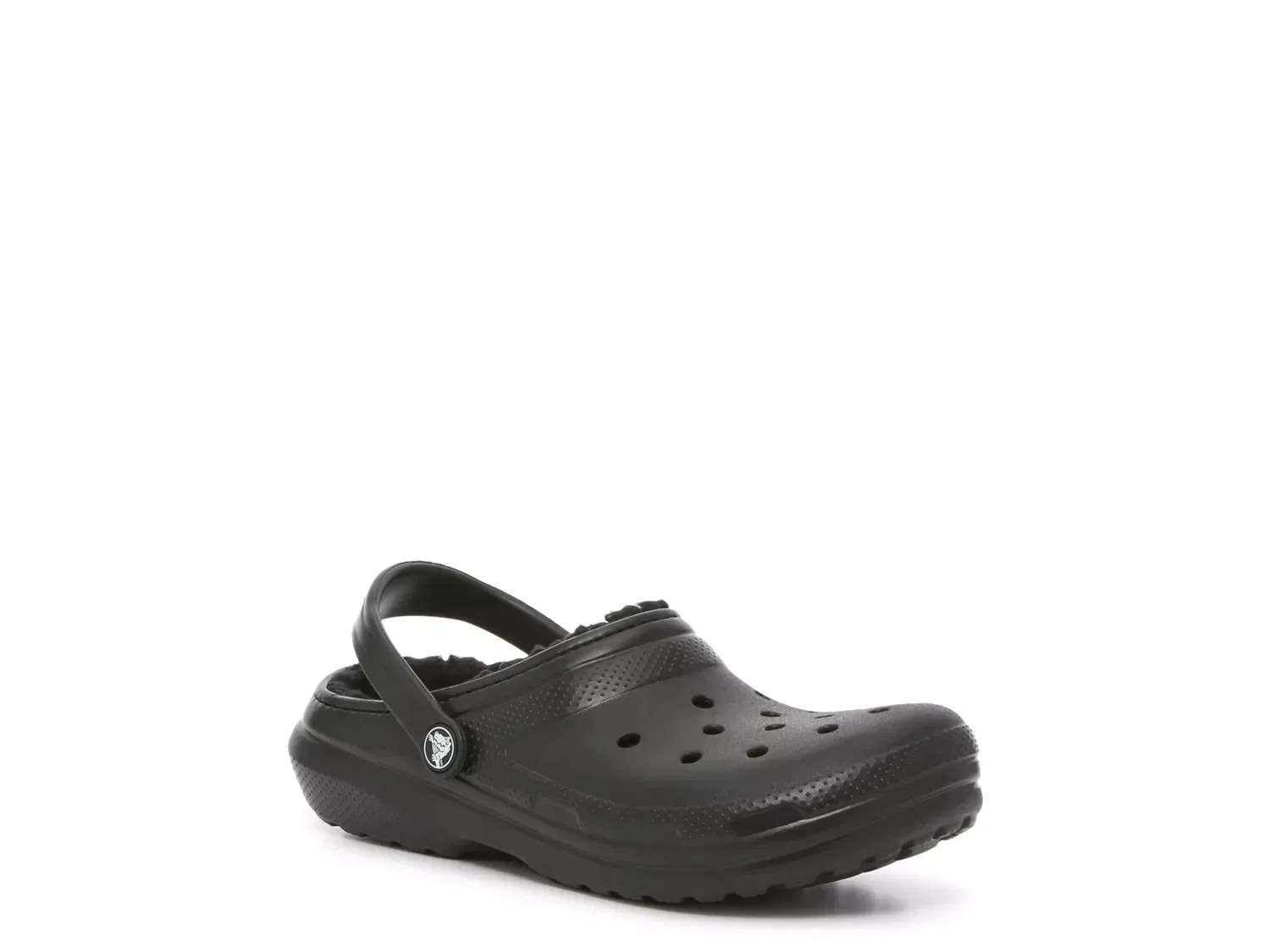 Сабо Classic Lined Clog, Crocs, черный