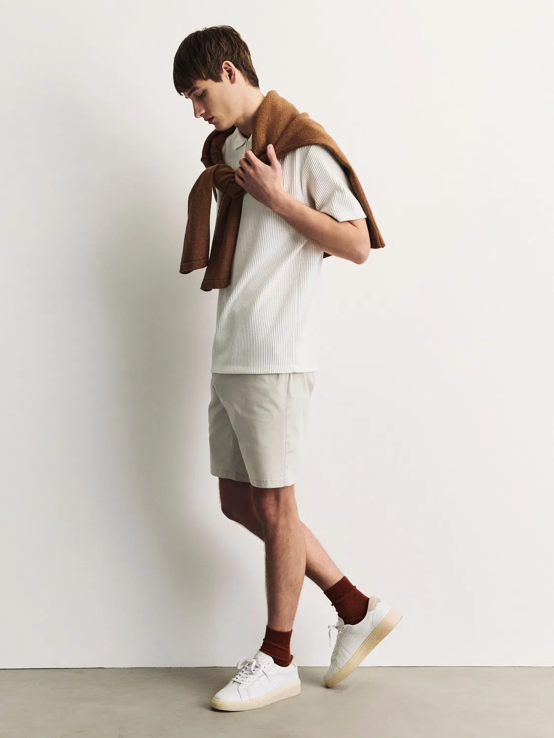 Шорты чинос, Slim Fit, Bone Next — фото 3