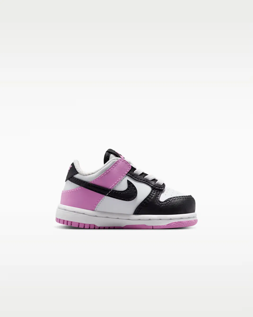 Детская/подростковая обувь Nike Dunk Low, Off White/Light Magenta/Black — фото 3