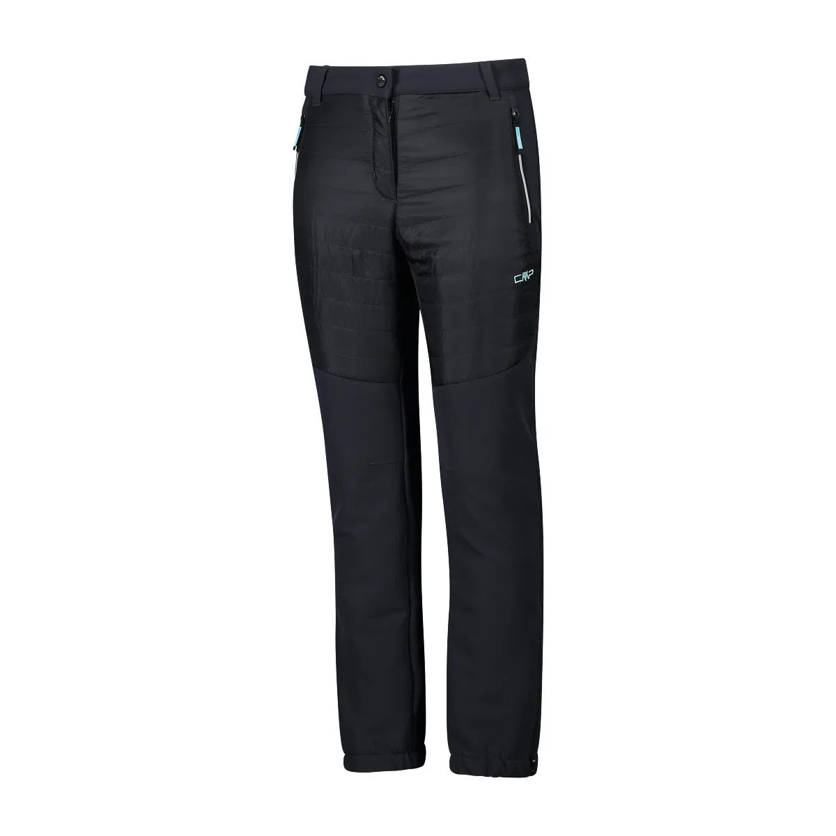 Детские технические брюки для девочек CMP Kid G Long Pant, Grau Dunkelgrau Kohlengrau — фото 3