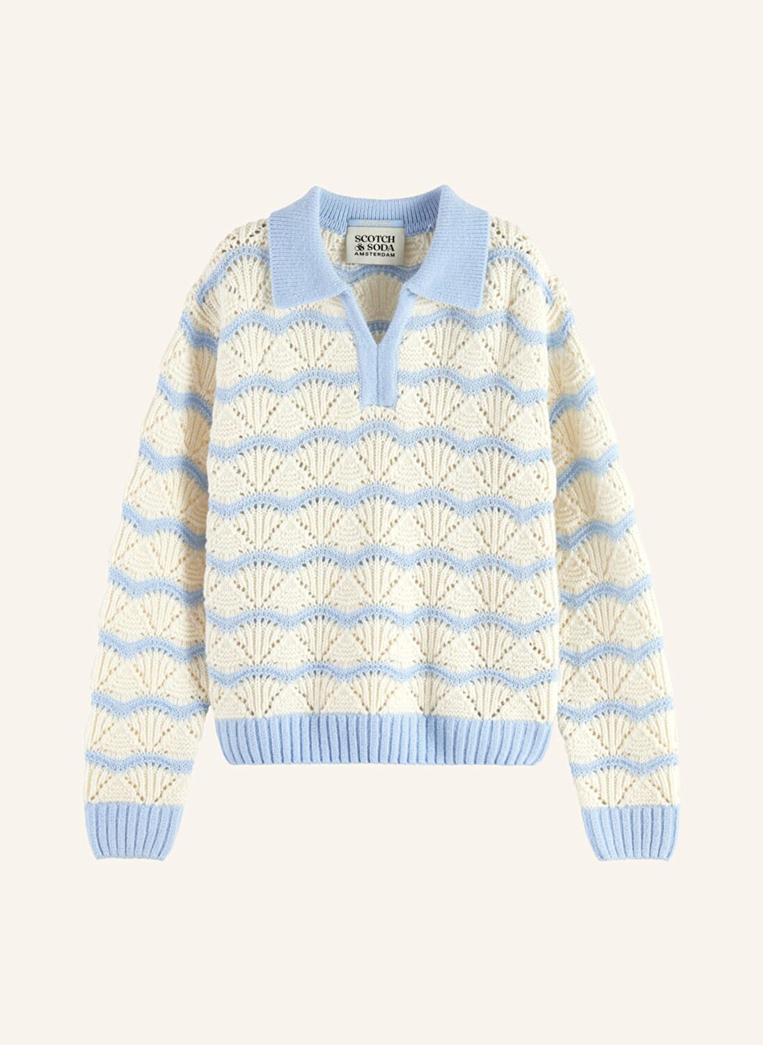 

Свитер Scotch & Soda, белый