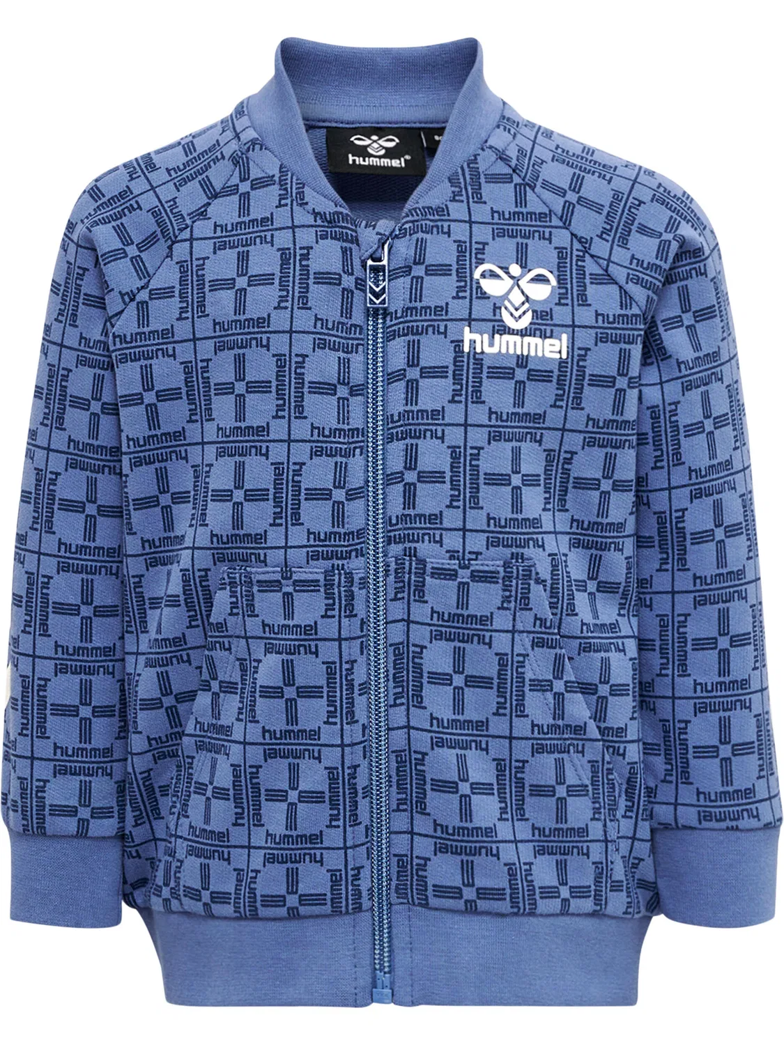 Детская куртка с молнией Hmltommy Hummel, Blau Dunkelblau Berlinerblau