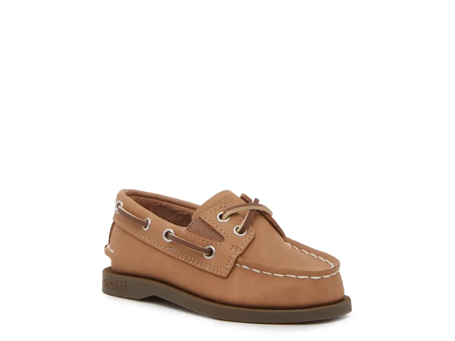 Туфли лодочки Original Boat Shoe, Sperry, коричневая кожа