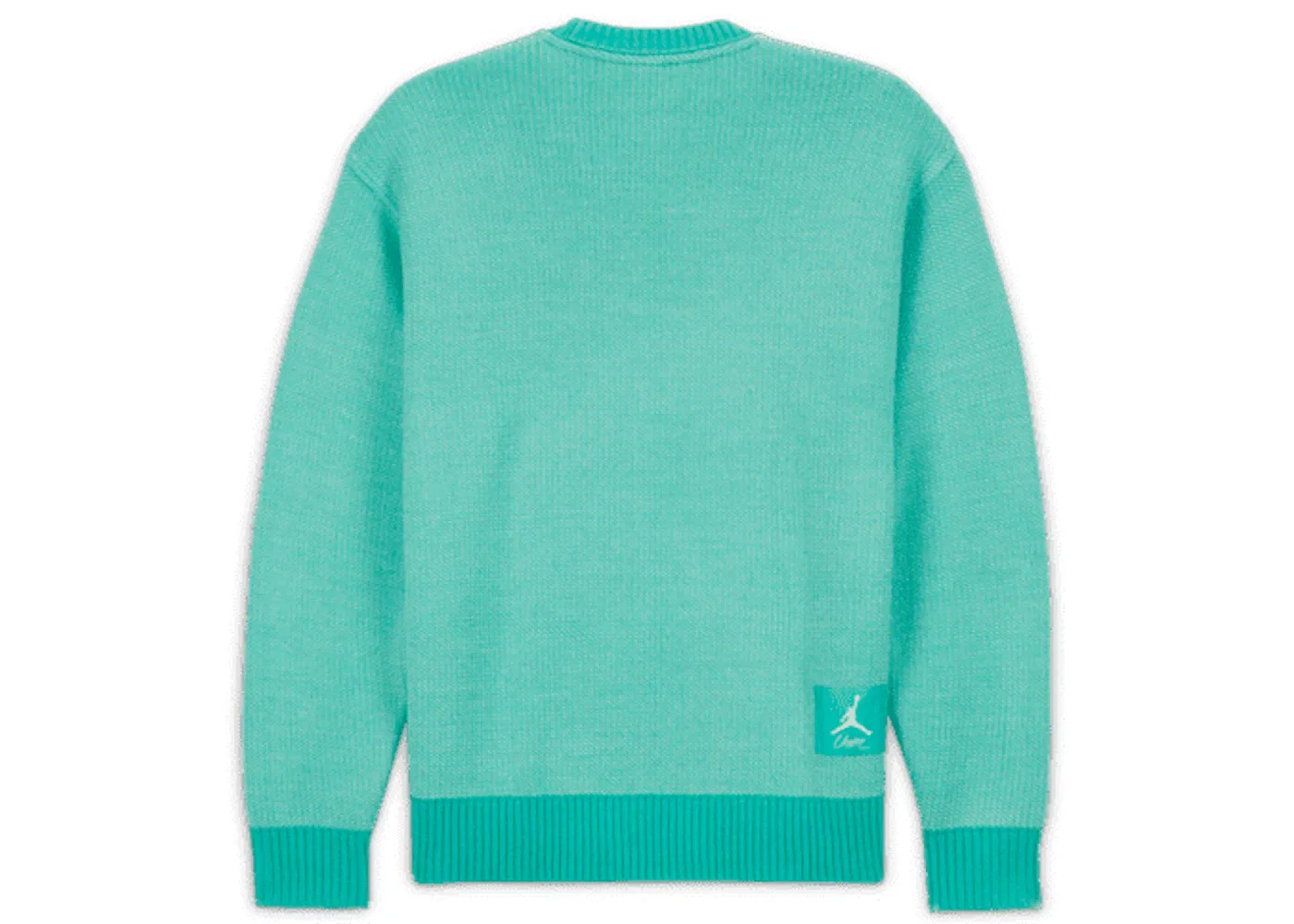 Мужской свитер с принтом Sweater Jordan, Kinetic Green/White — фото 2