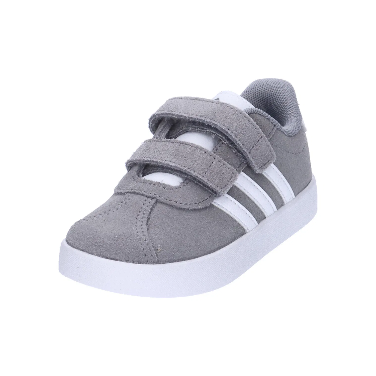 Детские кроссовки с липучками VL Court 3.0 CF I Adidas, Grau — фото 4