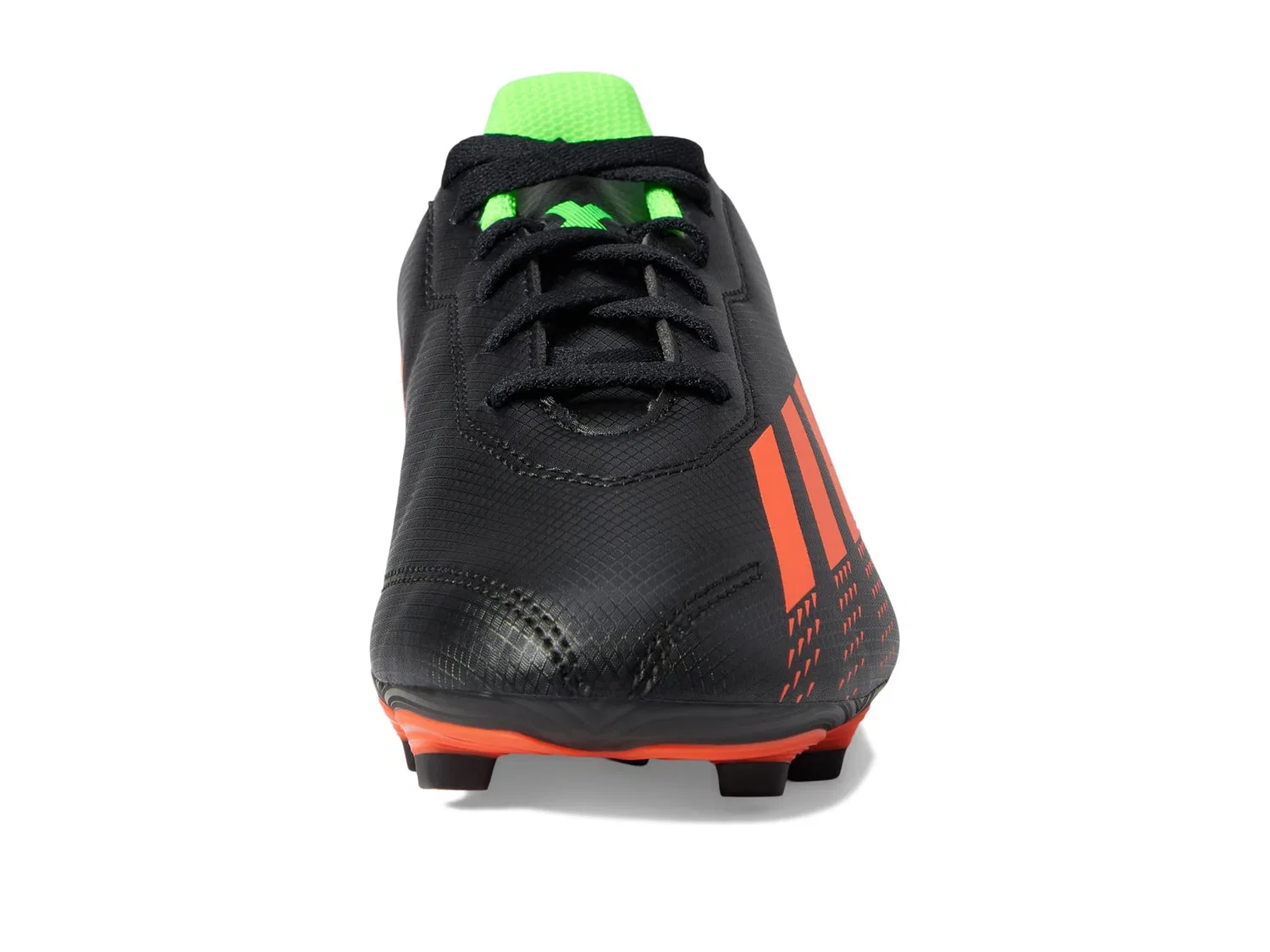 Детские бутсы для мальчиков с твердым покрытием X Speedportal.4 Adidas, Black Red Solar Green — фото 4