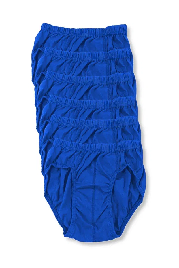 Детские трусы для мальчиков хлопковые комплект 6 шт Seher, Saks Blue