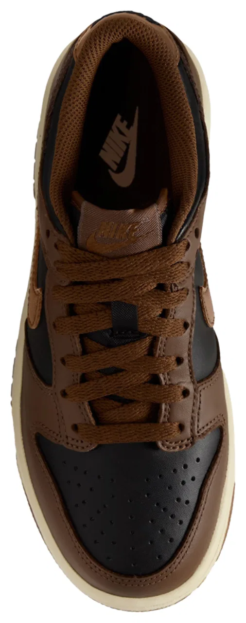 Кроссовки для мальчиков Dunk Low Nike, цвет Black/British Tan — фото 3