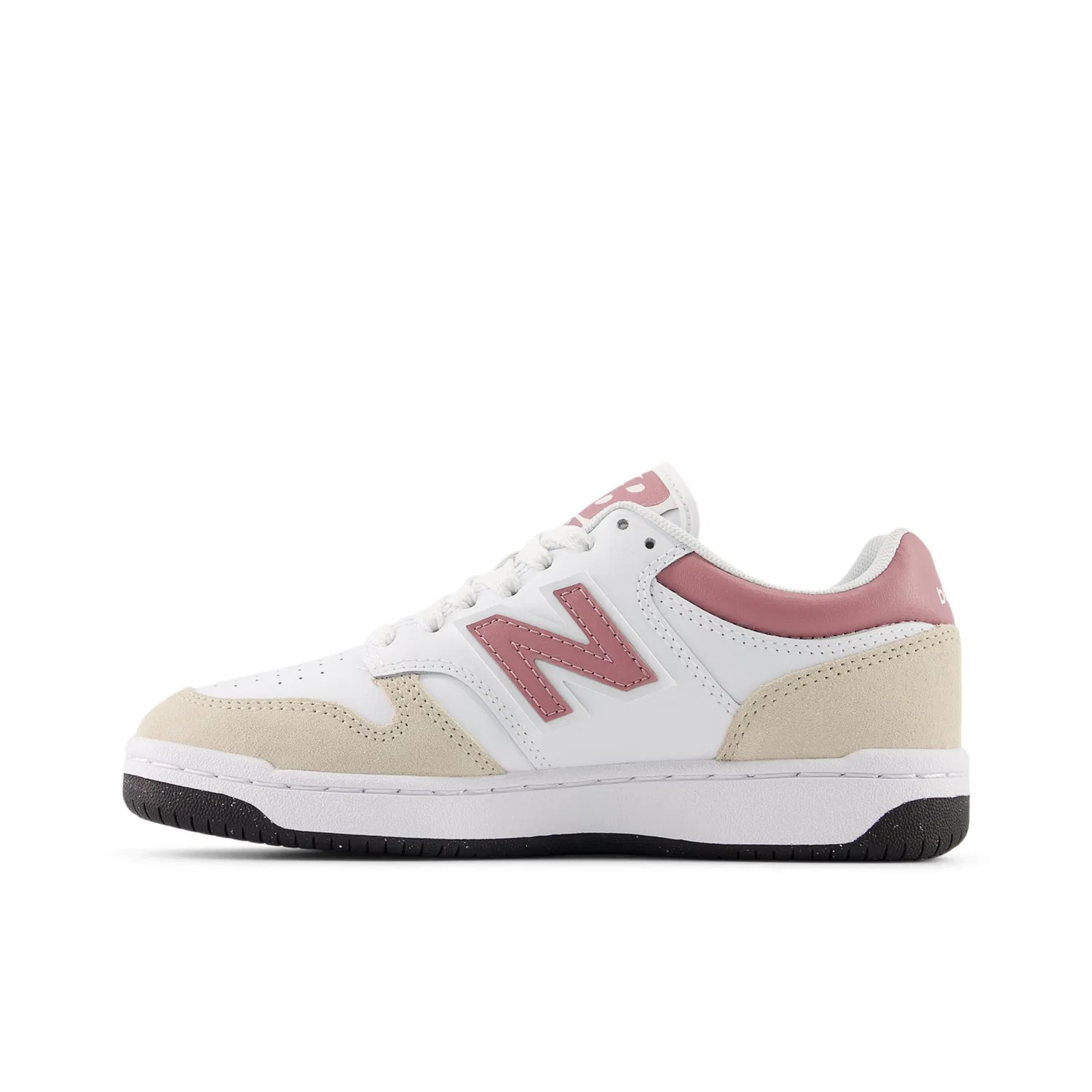 Кроссовки New Balance B480 Lace белого цвета — фото 4