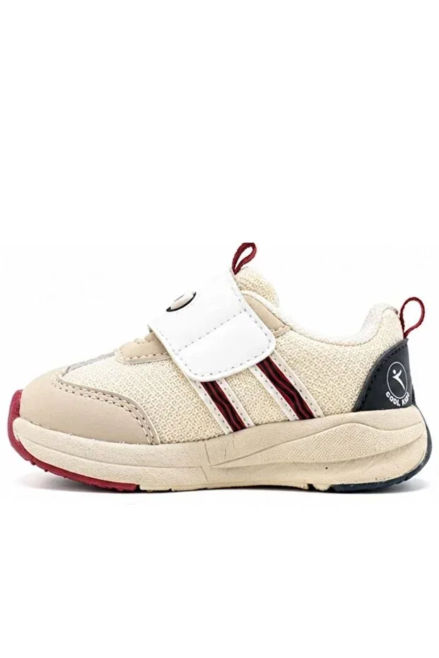 Детские спортивные ортопедические туфли для мальчиков Cool Orion First Step Kocamanlar, Beige — фото 4