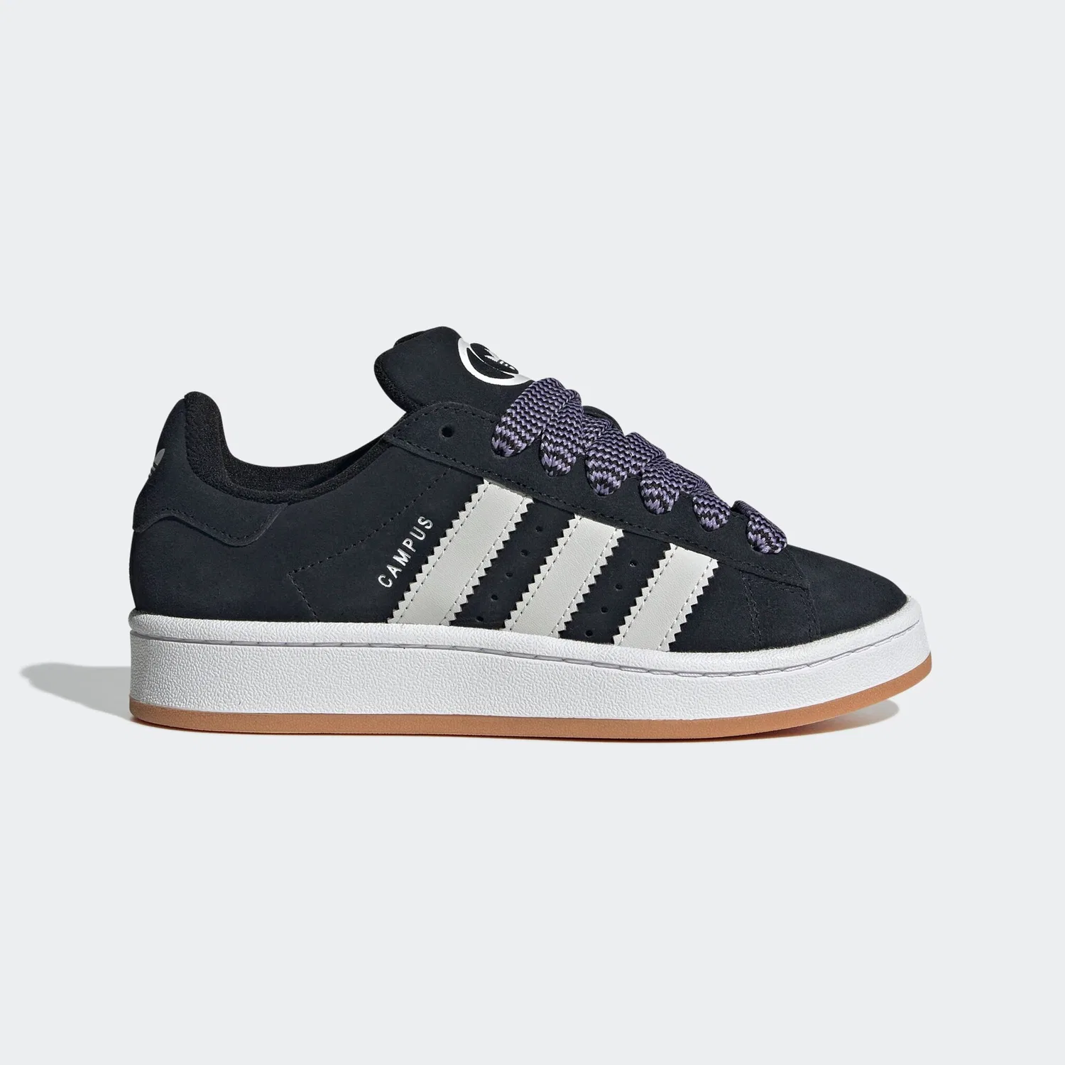 Детские кроссовки с ретро-стилем Adidas Originals, Core Black/Grey One/Cloud White — фото 2