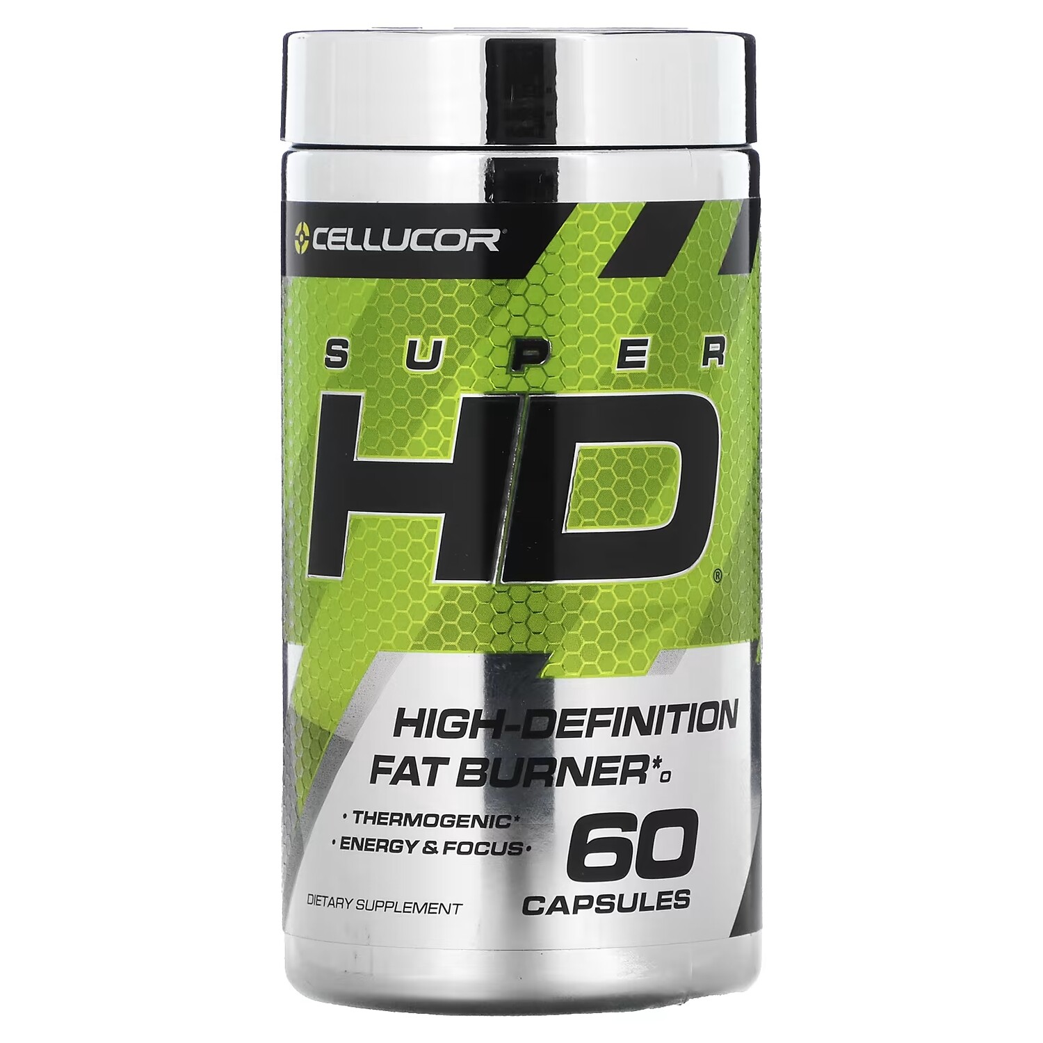 

Cellucor Super HD высокоэффективная жиросжигающая добавка, 60 капсул