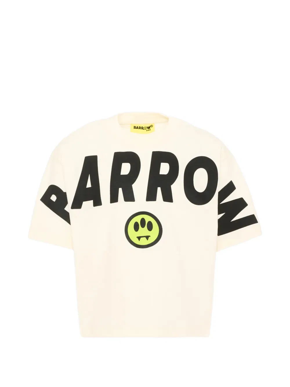 Футболка с логотипом Barrow Kids, светло-бежевый