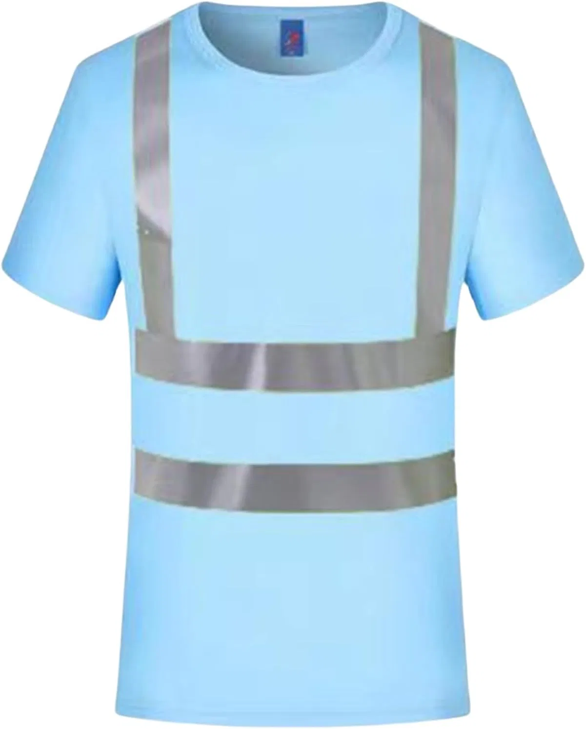Мужская футболка Hi Vis с отражающими элементами, Light Blue