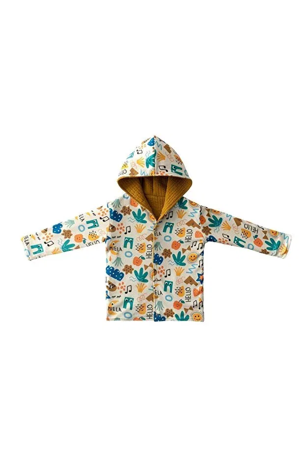 Двусторонняя стеганая куртка Miela Kids — фото 2