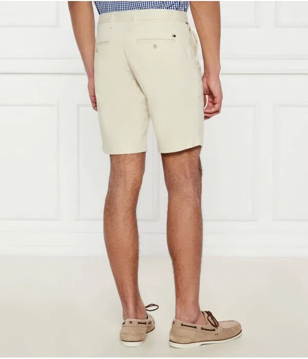 Мужские шорты чинос Slim Fit 1985 Tommy Hilfiger, бежевый — фото 4