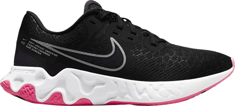 

Кроссовки Nike Wmns Renew Ride 2 'Black Hyper Pink', черный