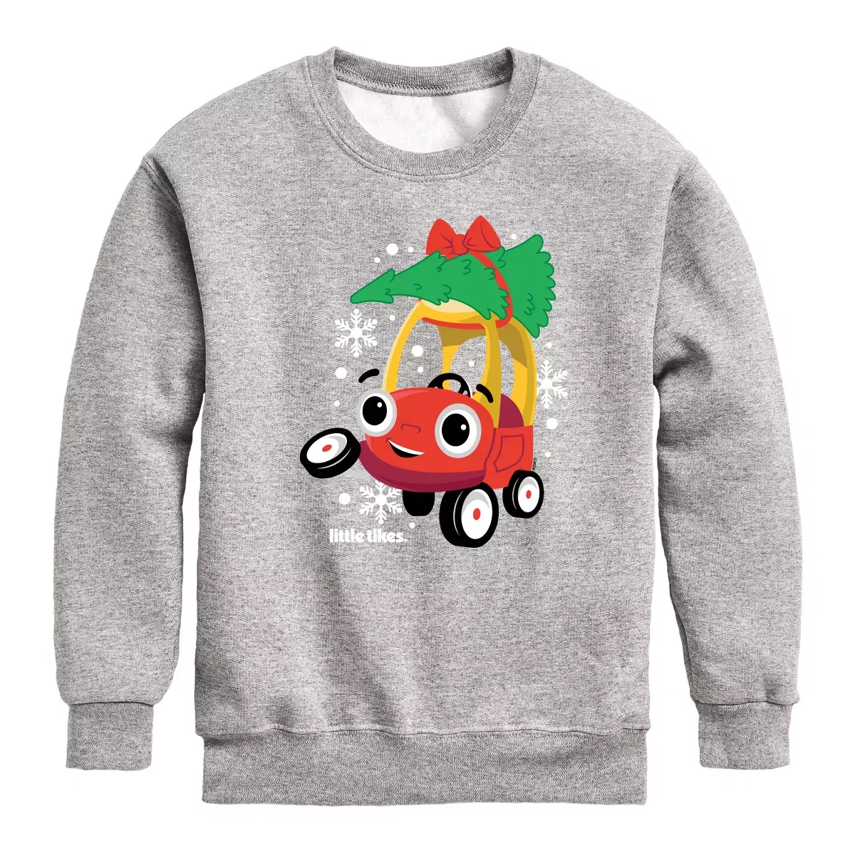 Детское худи-свитшот с длинным рукавом с принтом Little Tyke Tree Little Tikes, Athletic Heather