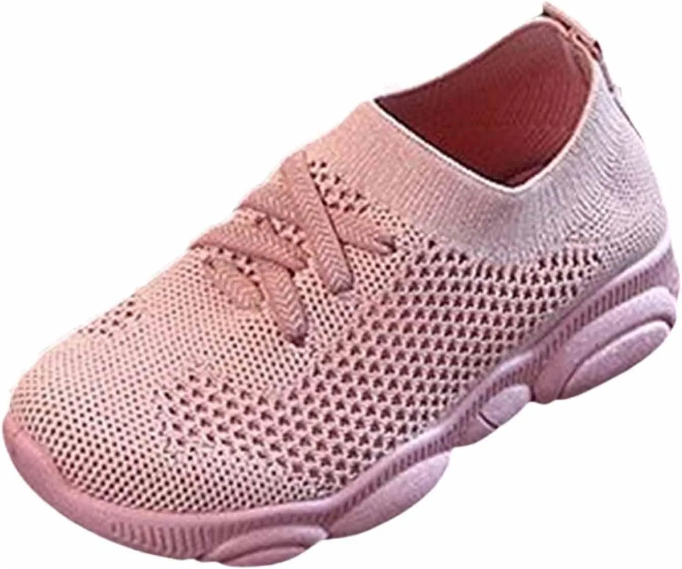 Детские кроссовки для девочек и мальчиков с нескользящей подошвой, Pink