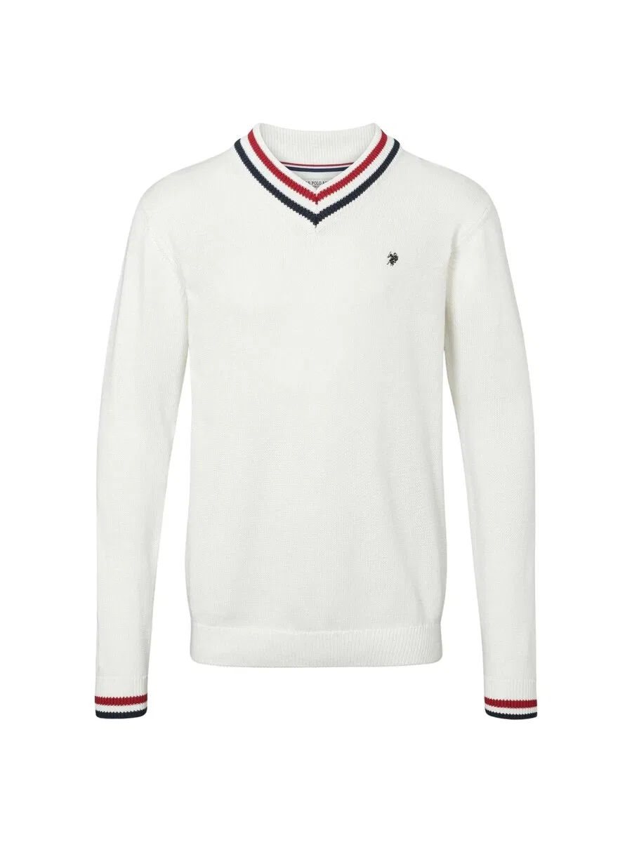 Свитер U.S. Polo Assn. 'UMEdmond' белого цвета