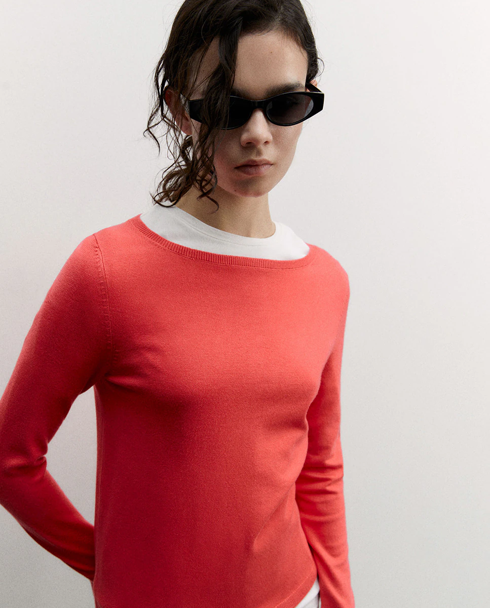 

Базовый свитер Sfera, красный