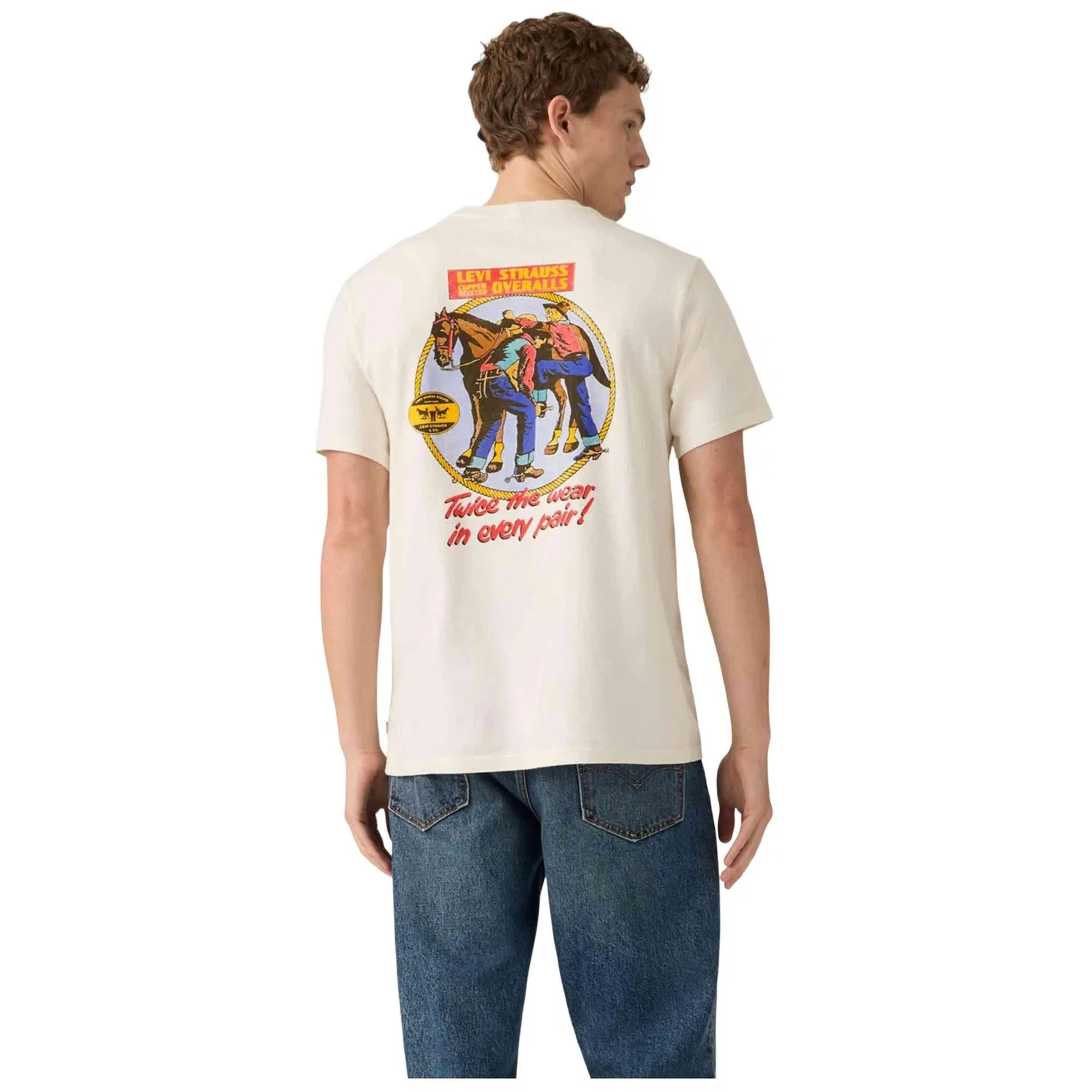 Мужская футболка с коротким рукавом Levi's 124-15544999936344, Beige