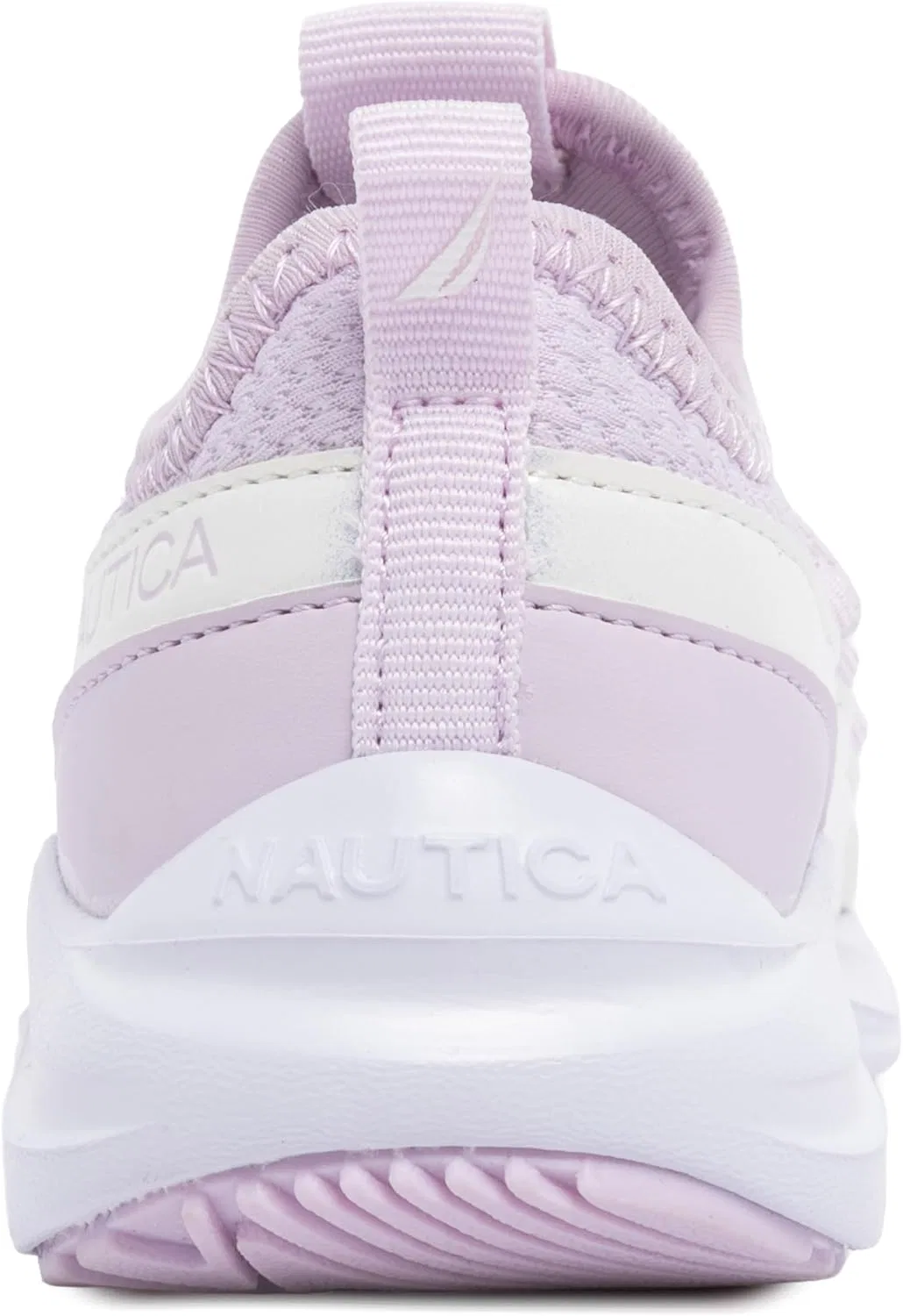 Детские кроссовки без шнуровки с принтом Nautica, Lilac Iridescent — фото 4