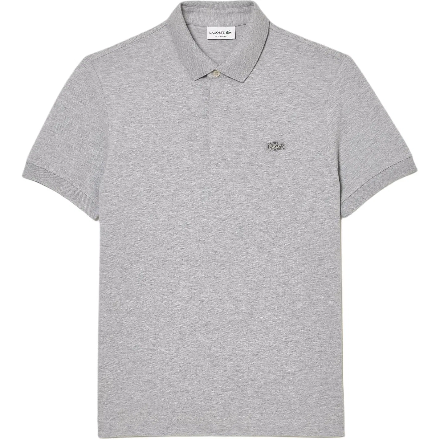 Мужское поло с коротким рукавом LACOSTE, Silver Gray