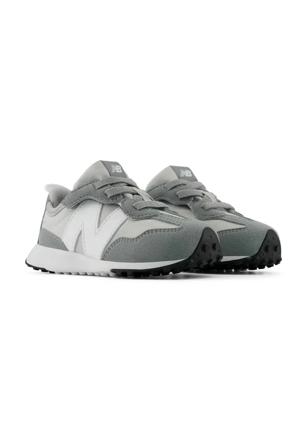 327 новых туфель на липучке - детская обувь New Balance, Brighton Grey Slate Grey — фото 2