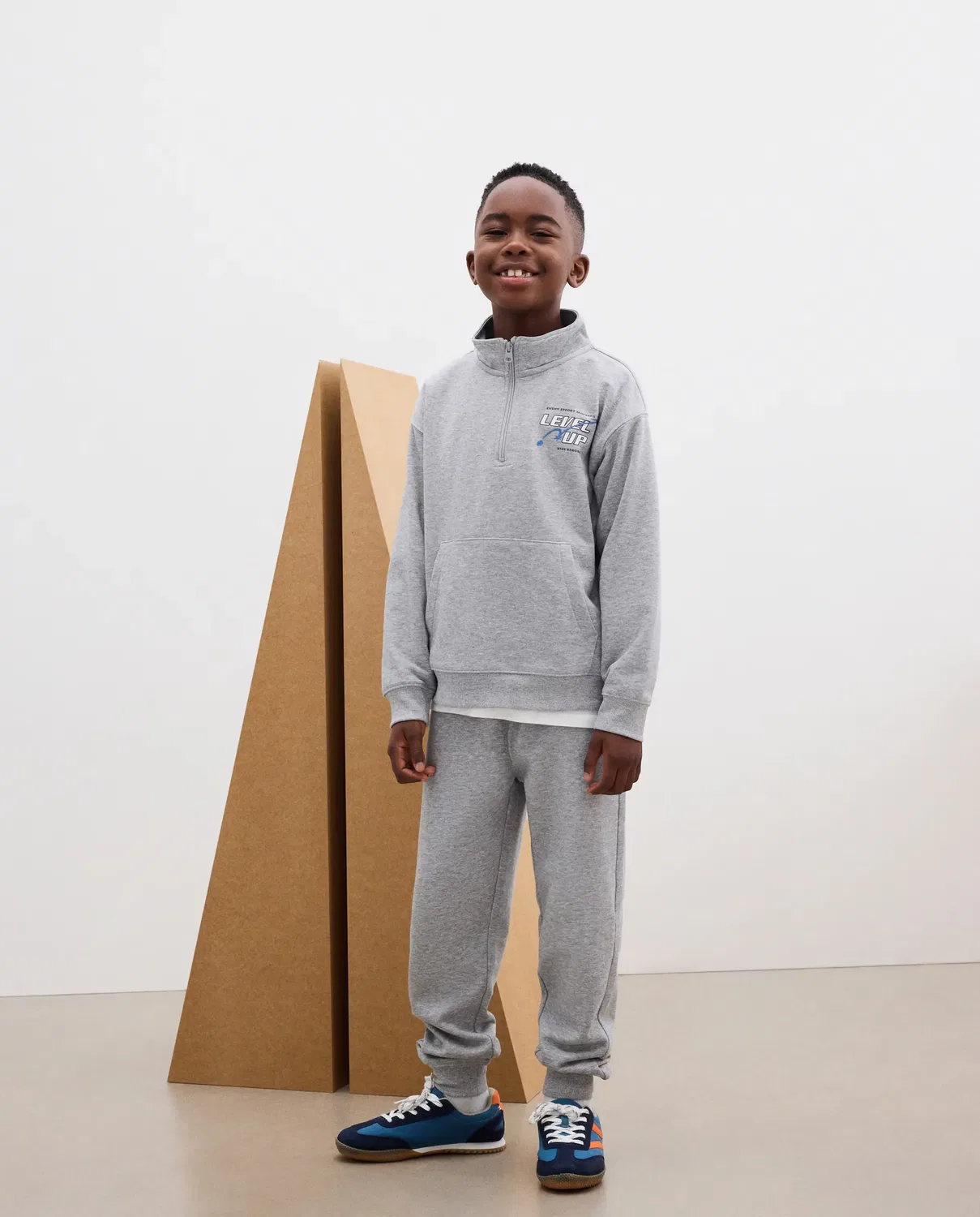 Детский комплект свитшот и брюки для мальчиков Kids El Corte Inglés, Negro