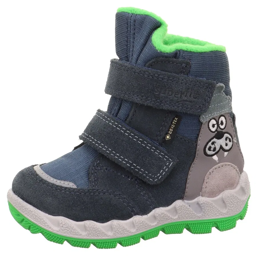 Снежные ботинки SUPERFIT 'Icebird' в цветах Night Blue и Dark Blue
