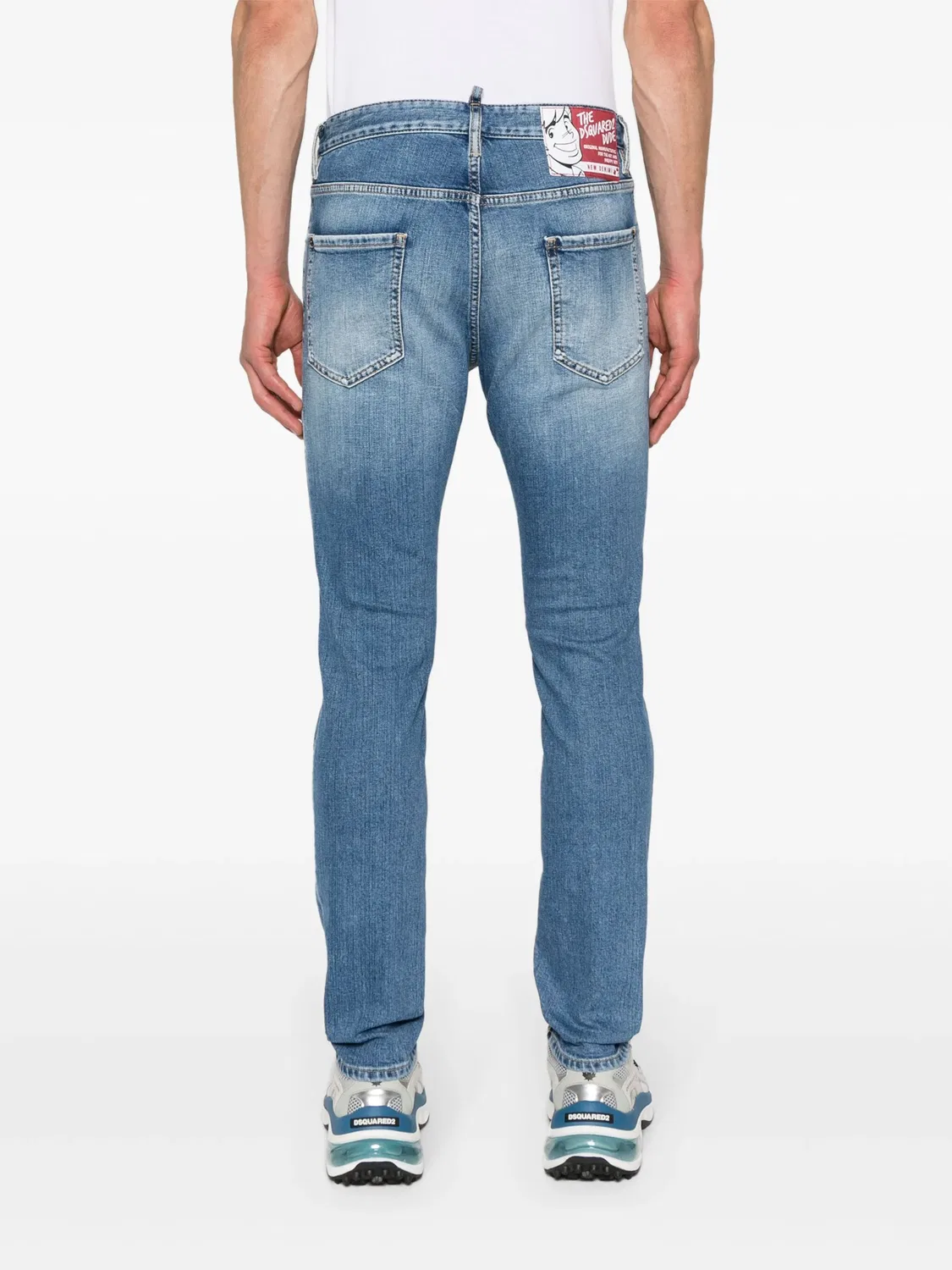 Слим-джинсы Cool Guy DSQUARED2, синий — фото 4
