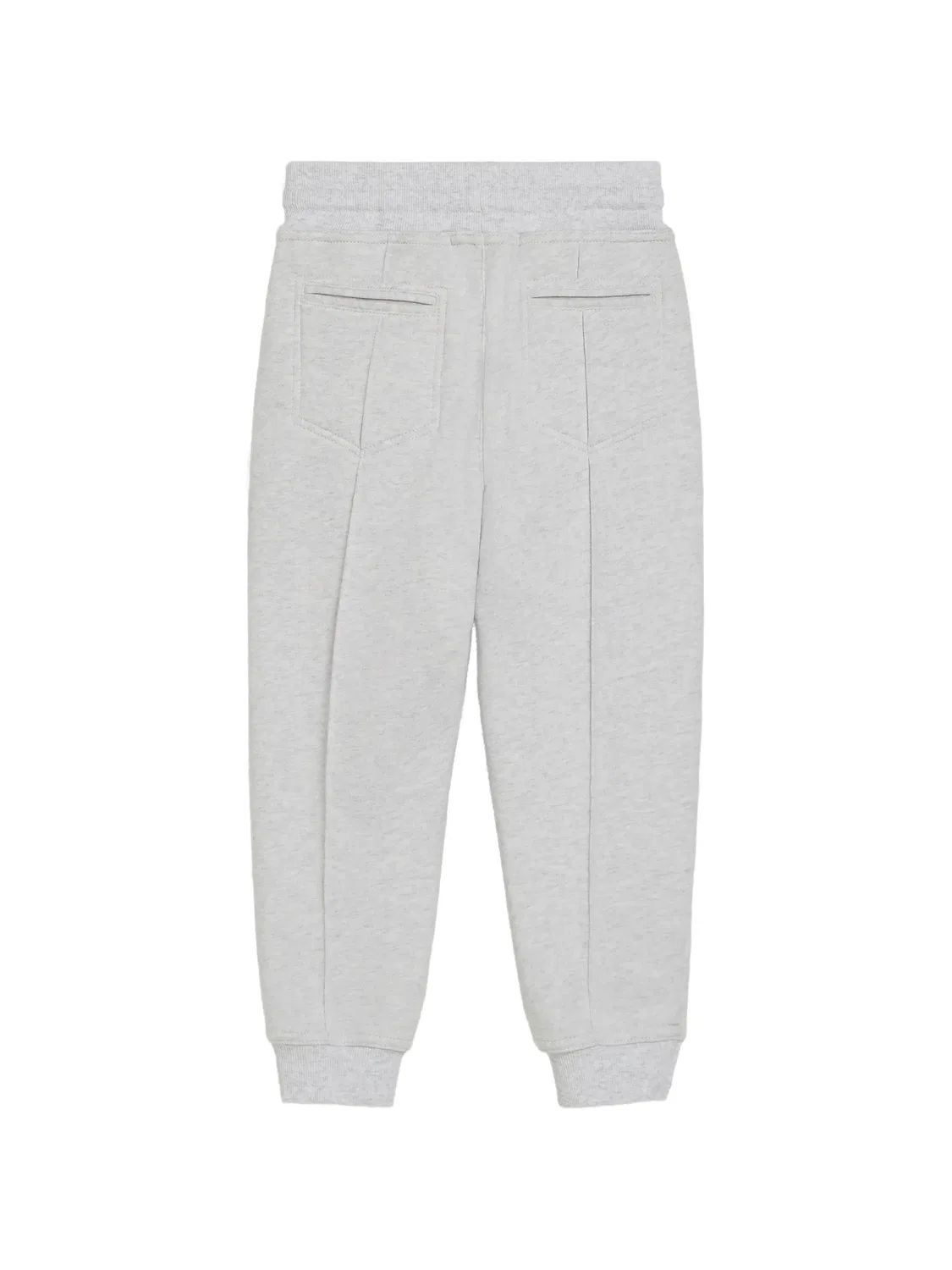 Спортивные брюки с вышитым логотипом Brunello Cucinelli Kids, серый — фото 2